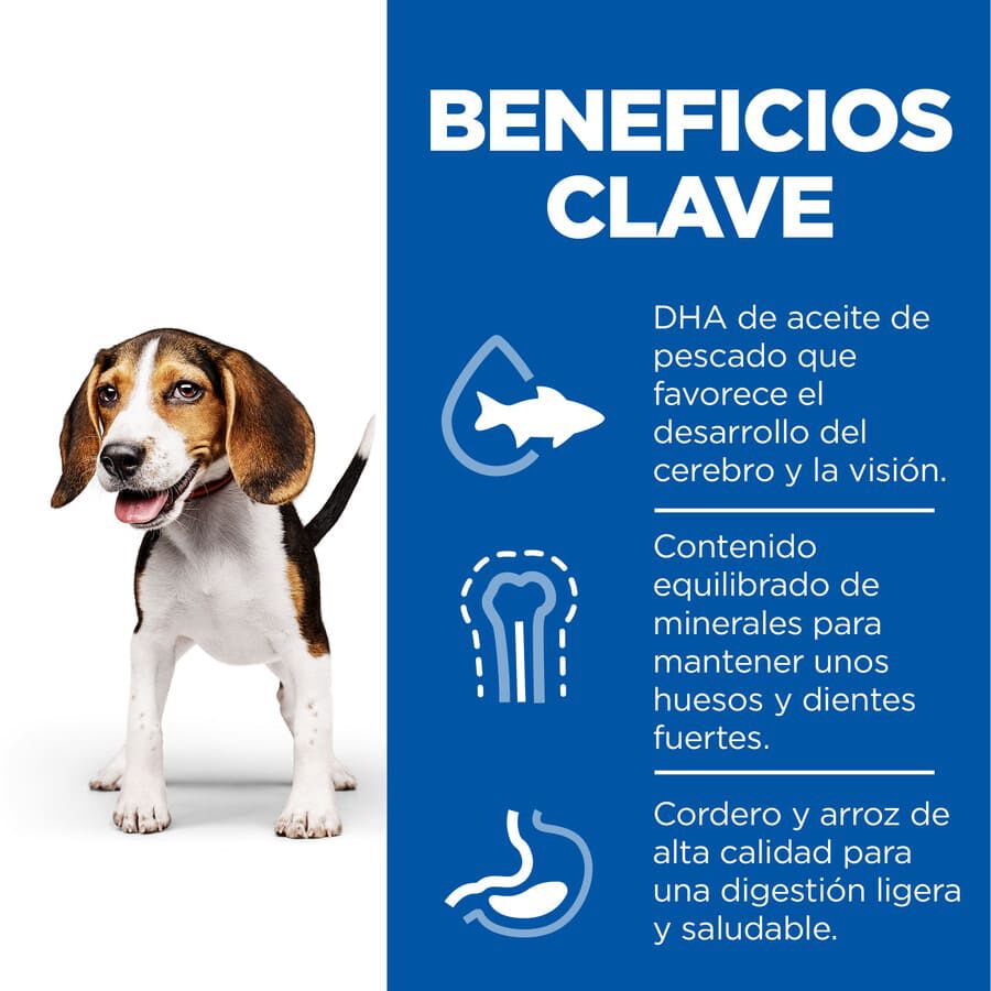 14 kg Hill's Science Plan Puppy Medium Cordero y arroz Pienso para perros, , large Imagen numero 4